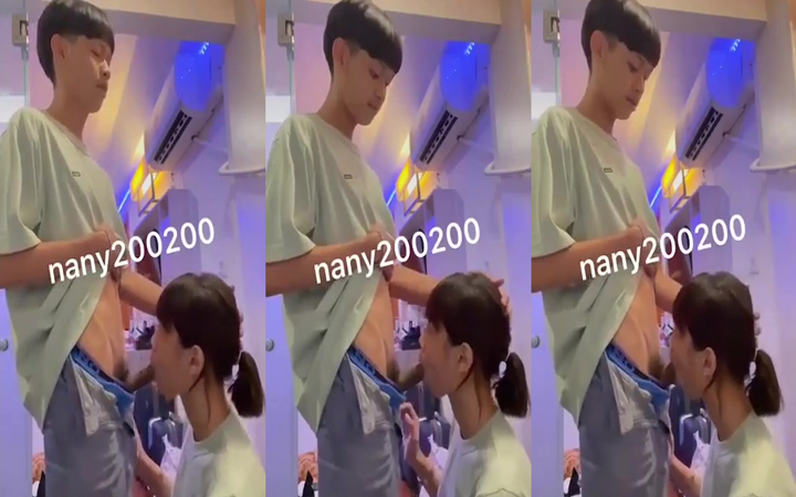 คลิปหลุด ONLYFANS NANY200200 น้องแนนนี่ เย็ดกับแฟนโม๊คควยเสียวๆน่าเย็ด เห็นหน้าชัด เย็ดกระแทกหน้ากระจก